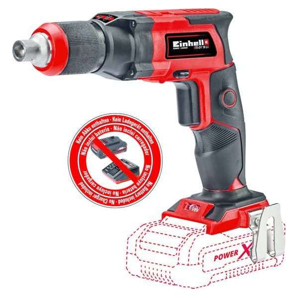 EINHELL TE-DY 18 Li Solo Accu Gipsplaatschroevendraaier Power X-Change