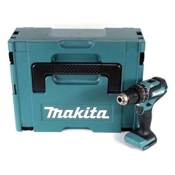 Makita DHP485ZJ 18V Li-Ion accu klopboor-/schroefmachine body in Mbox - koolborstelloos