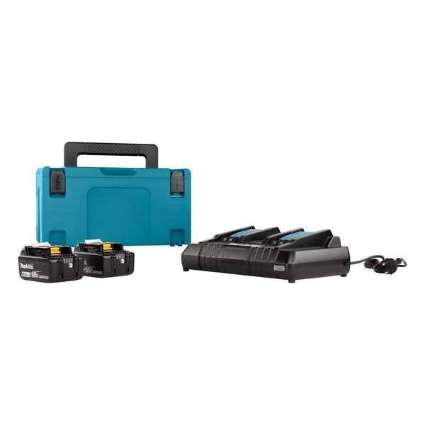 Makita 198077-8 18V Li-Ion accu starterset (2x 6,0Ah) in Mbox