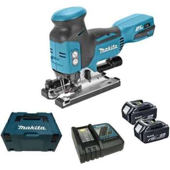 Makita DJV181RTJ Accu Decoupeerzaag 18V 5.0Ah Li-ion in Mbox