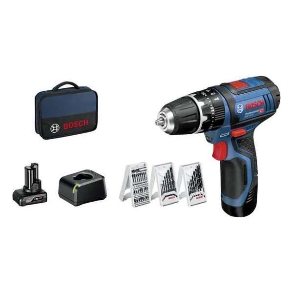 Bosch Professional GSB 12V-15 voordeel-set 06019B690G