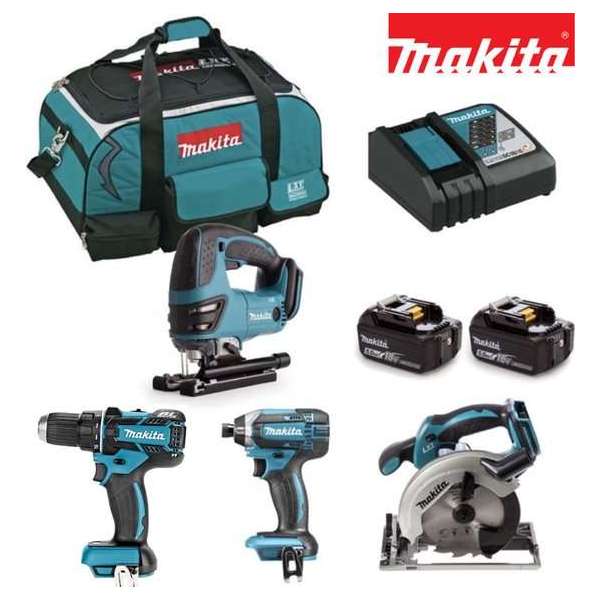 MAKITA 18V 5.0Ah ACCUSET COMBIPACK COMBISET FST805