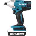 Makita TD127DWE 18V Li-Ion accu slagschroevendraaier set (2x 1,5Ah accu) in koffer