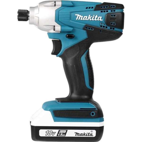 Makita TD127DWE 18V Li-Ion accu slagschroevendraaier set (2x 1,5Ah accu) in koffer