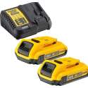 Dewalt DCB115D2 DCB115D2-QW Accu en acculader voor gereedschap