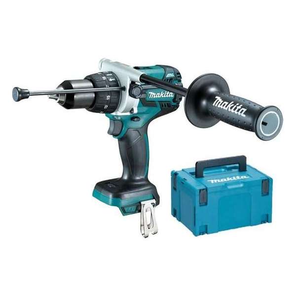 Makita DHP481ZJ Accu Klop-/schroefboormachine 18V in Mbox - Losse Body (geleverd zonder accu en lader)