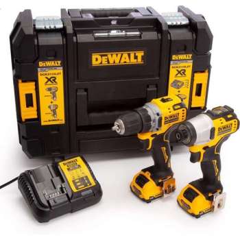 DeWalt XR DCK2110L2T-QW combopack 12V Li-ion