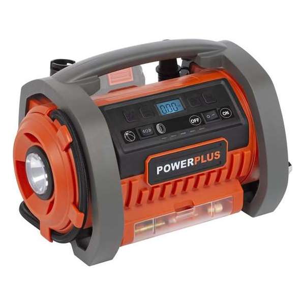 Powerplus Dual Power POWDP7040 Inflator / Deflator 20V (Geen Batt).