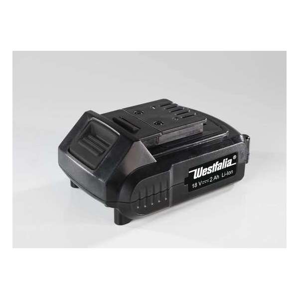 Westfalia Li-Ion reserveaccu, 18 Volt, 2.0 Ah