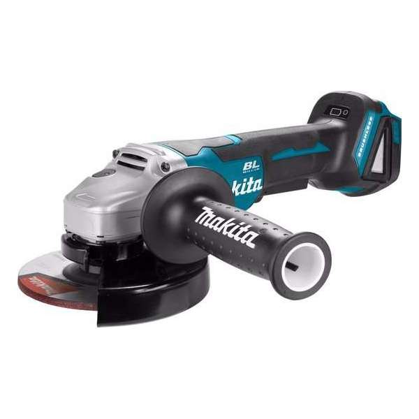 Makita DGA505ZJ 18V Li-Ion Accu haakse slijper body in Mbox - 125mm - koolborstelloos - softstart