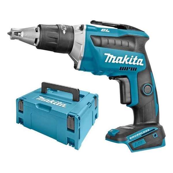 Makita DFS452ZJ 18V Li-Ion accu gipsschroefmachine body in Mbox - koolborstelloos