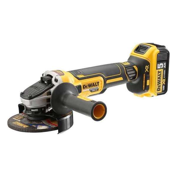 DeWalt DCG405P3-QW accu-haakse slijpmachine