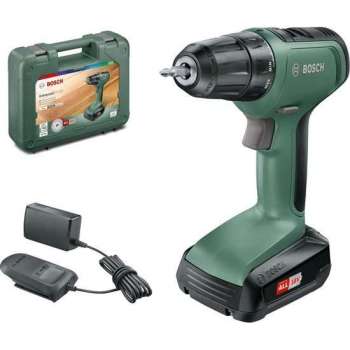 Bosch accuschroefboormachine - UniversalDrill 18 (Geleverd met 1 accu 1V-1.5Ah en opbergkoffer)