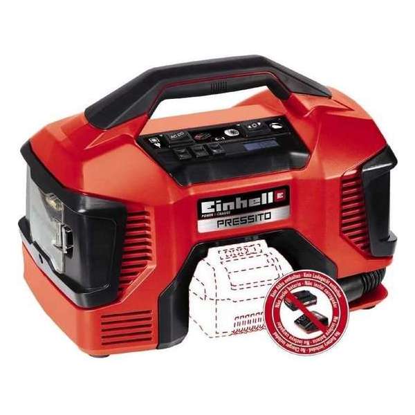 Einhell Pressito Compressor 18V/90W – Power X Change - Zonder accu en lader