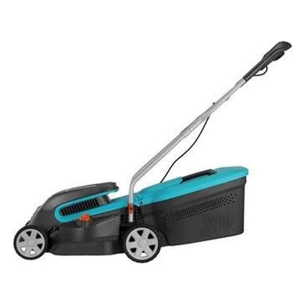 Gardena PowerMax Duwgrasmaaier Batterij/Accu Zwart, Blauw, Oranje