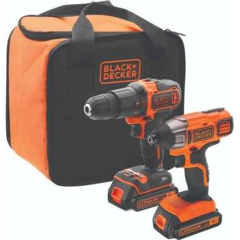 Black+Decker- BCK21S2S-QW- klopboormachine