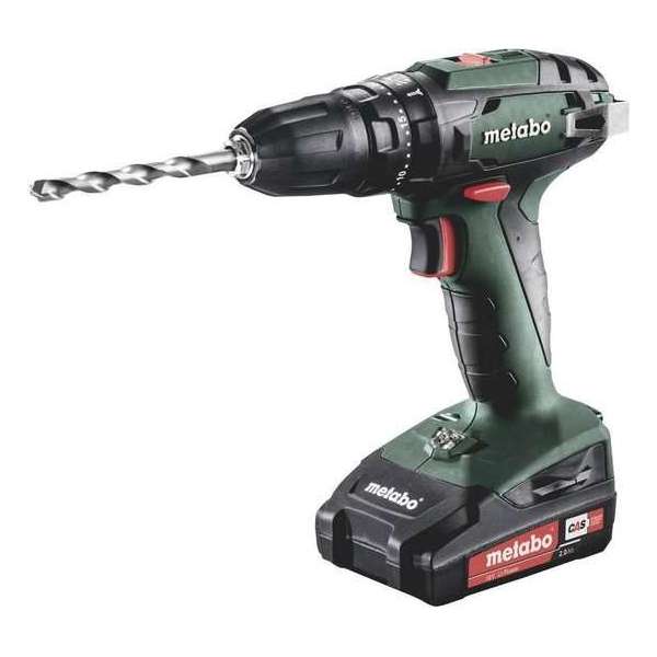 Metabo SB 18 18V Li-Ion accu klop-/boormachine set in koffer (2x 2,0Ah accu) - 48Nm