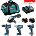 MAKITA 18V 5.0Ah ACCUSET COMBIPACK COMBISET FST801