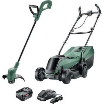 Bosch CityMower 18-300 Grasmaaier + EasyGrassCut 18 Grastrimmer - Zonder 18V accu en lader