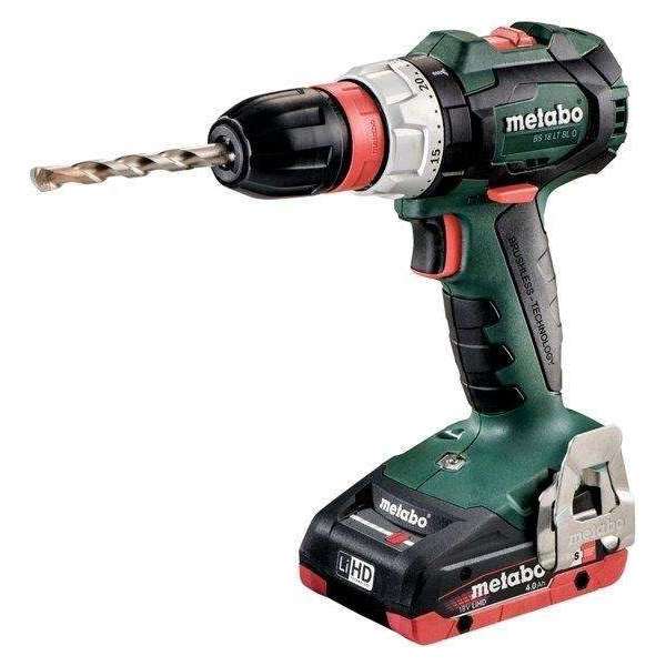 Metabo BS 18 LT BL Q 18V LiHD accu boor-/schroefmachine set in koffer (2x 4,0Ah accu) - koolborstelloos