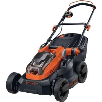 BLACK+DECKER Grasmaaier 36V Lithium (x2), 2,0Ah, 38cm maaibreedte