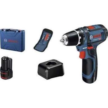 Bosch Professional GSR 12V-15 Accu-boormachine 12 V Incl. 2 accus, Incl. koffer