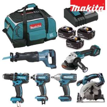 MAKITA 18V 5.0Ah ACCUSET COMBIPACK COMBISET FST806