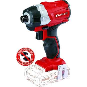 Einhell Accu Slagschroefmachine 18V Solo - Power X Change - Zonder accu en lader