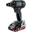 Metabo SSW 18 LTX 300 BL 18V LiHD Accu slagmoersleutel set (2x 4.0Ah accu) in Koffer - 300Nm - 1/2" - koolborstelloos