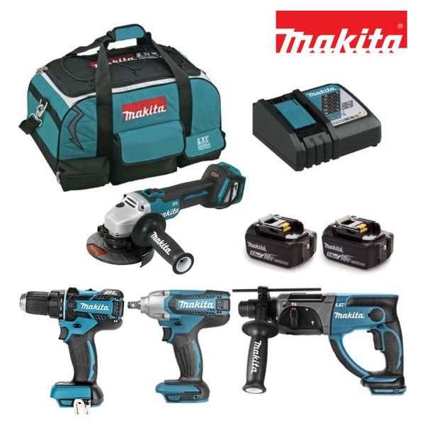 MAKITA 18V 5.0Ah ACCUSET COMBIPACK COMBISET FST803