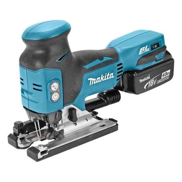 Makita DJV181RMJ 18V Li-Ion Accu decoupeerzaag set (2x 4.0Ah accu) in Mbox - T-greep - variabel - koolborstelloos