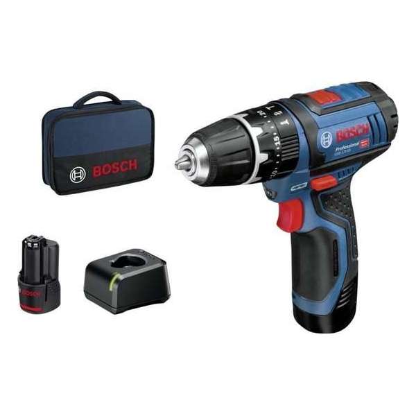 Bosch Professional GSB 12V-15 voordeel-set 06019B690H