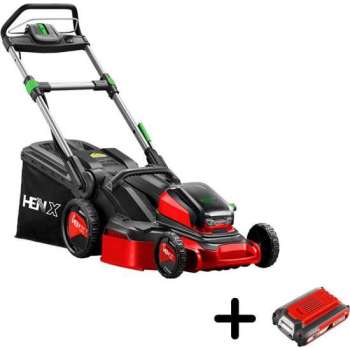 HENX 40 Volt Li-Ion Grasmaaier met GRATIS accu