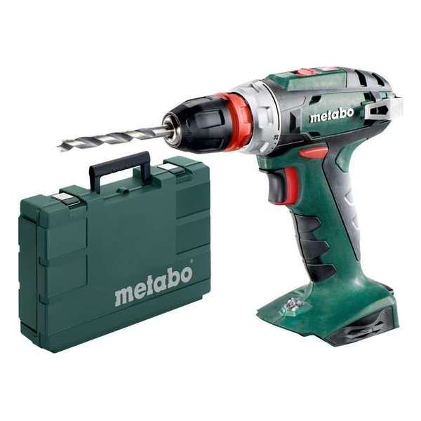 Metabo BS 18 Quick Accu Schroefboormachine 18V body in MetaLoc Koffer