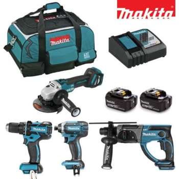 MAKITA 18V 5.0Ah ACCUSET COMBIPACK COMBISET FST802