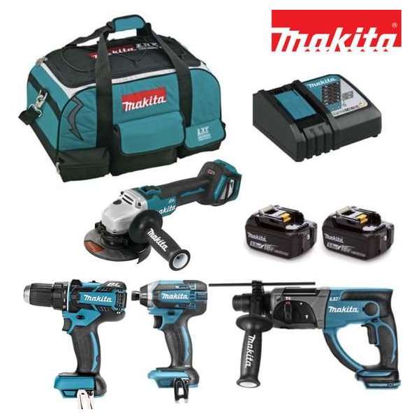 MAKITA 18V 5.0Ah ACCUSET COMBIPACK COMBISET FST802