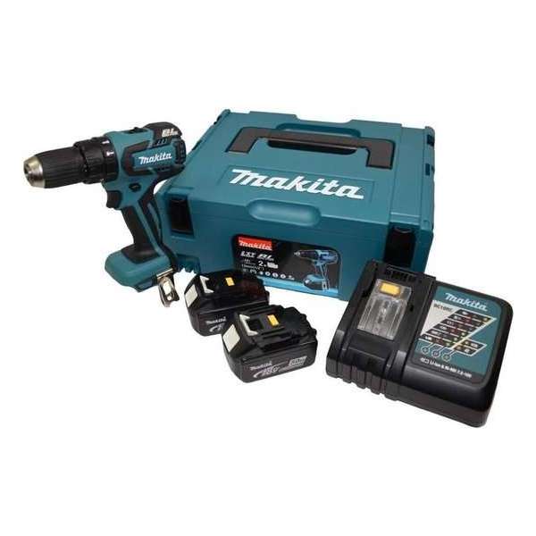 Makita DHP459RTJ Accu Klopboor-/Schroefmachine 18V 5.0Ah Li-ion in Mbox