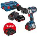 Bosch GSR 18V-85 C 18V Li-Ion accu boor-/schroefmachine set in L-Boxx (2x 5.0Ah & 1x 4.0Ah ProCORE accu) in L-boxx