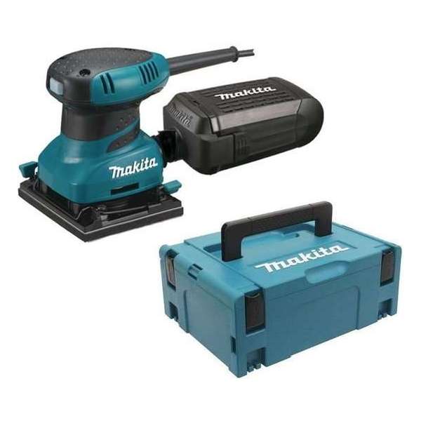 MAKITA BO4555J Vlakschuurmachine - 112X102 200W - In M-BOX Systainer