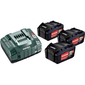 Metabo Accuset 18V 3X5,2A+Asc3036 Doos