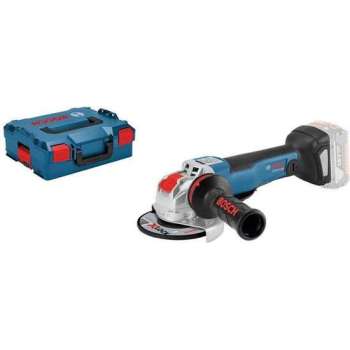 Bosch GWX 18 V-10 PC 18V Li-Ion accu X-LOCK Haakse slijper body in L-Boxx - 125mm - koolborstelloos - Simply Connected