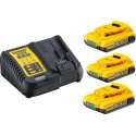 Dewalt DCB115D3 DCB115D3-QW Accu en acculader voor gereedschap