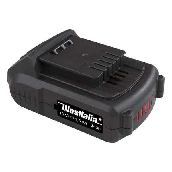 Westfalia Accu 18 Volt Li - Ion 1,5 Ah A1,5AH18