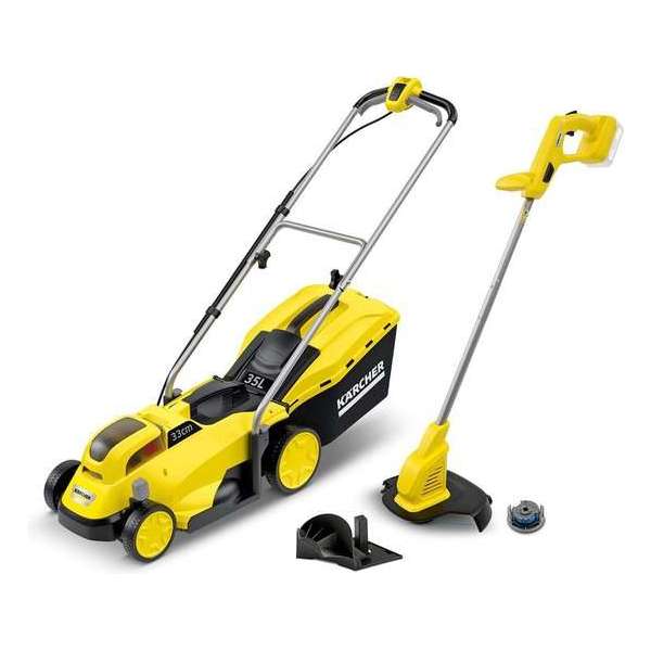 Kärcher Accu Grasmaaier LMO 18-33 met trimmer LTR 18-25 - 18 Volt - Exclusief accu & lader