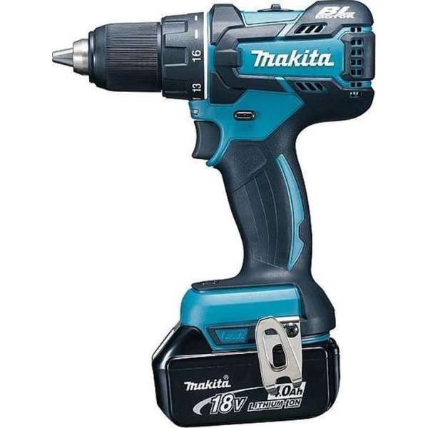 Makita DDF480RMJ Blau/Schwarz Akku-Bohrschrauber 18 V