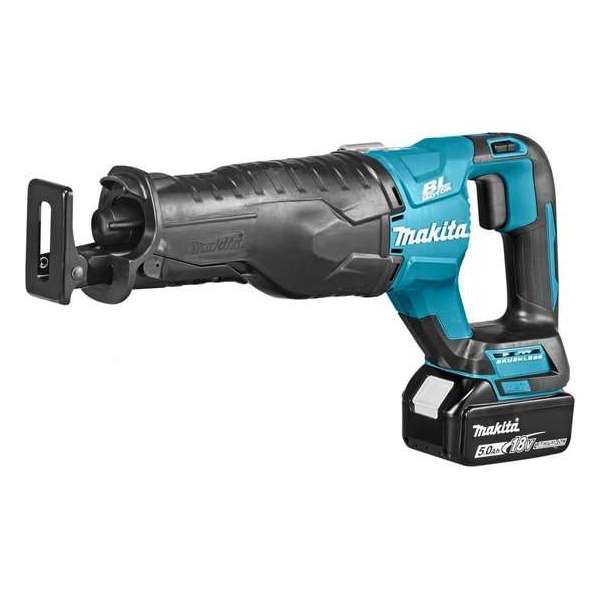 Makita DJR187RT 18V Li-Ion accu reciprozaag set (1x 5.0Ah accu) - snelwissel - variabel - koolborstelloos