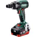 Metabo SSW 18 LTX 400 BL 18V LiHD Accu slagmoersleutel set (2x 5.5Ah accu) in koffer - 400Nm - 1/2" - koolborstelloos