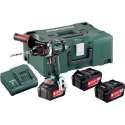 Metabo BS 18 LTX Impuls Set Accu Boorschroefmachine 18V 4.0Ah Li-Ion in Metaloc Koffer + Gratis Accu 18 4.0AH Li-Ion