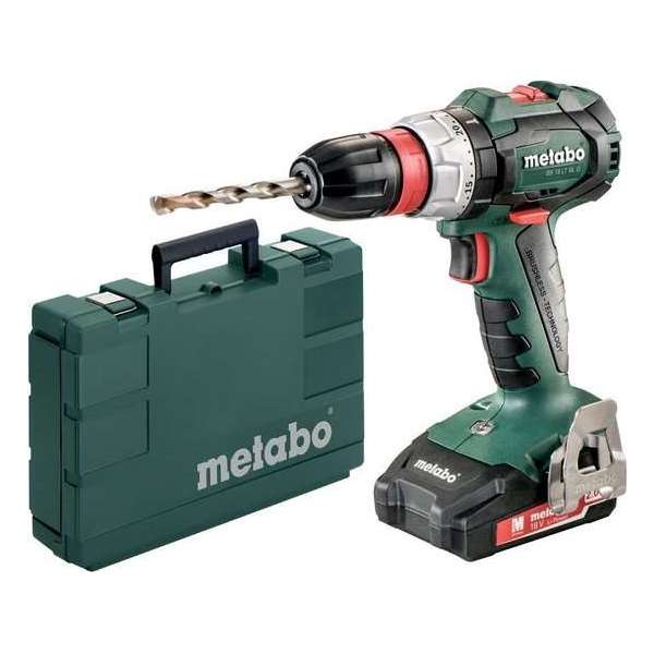 Metabo BS 18 LT BL Q Accu Schroefboormachine 18V 2.0Ah Li-Ion in Koffer