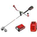 HENX 40V Grastrimmer met handvaten + 5.0 Accu & Snellader